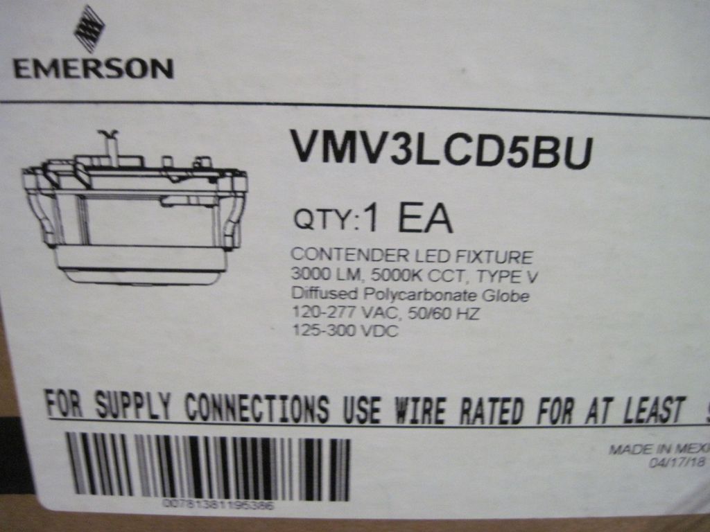 2018 APPLETON VMV3LCD5BU LED FIXTURE - undefined