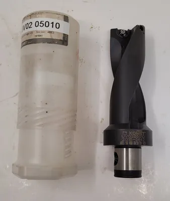 KOMET UV02 05010 INDEXABLE DRILL, 6.25IN OAL, 1.5IN DIA, 2 FLUTES, STRAIGHT SHANK - undefined