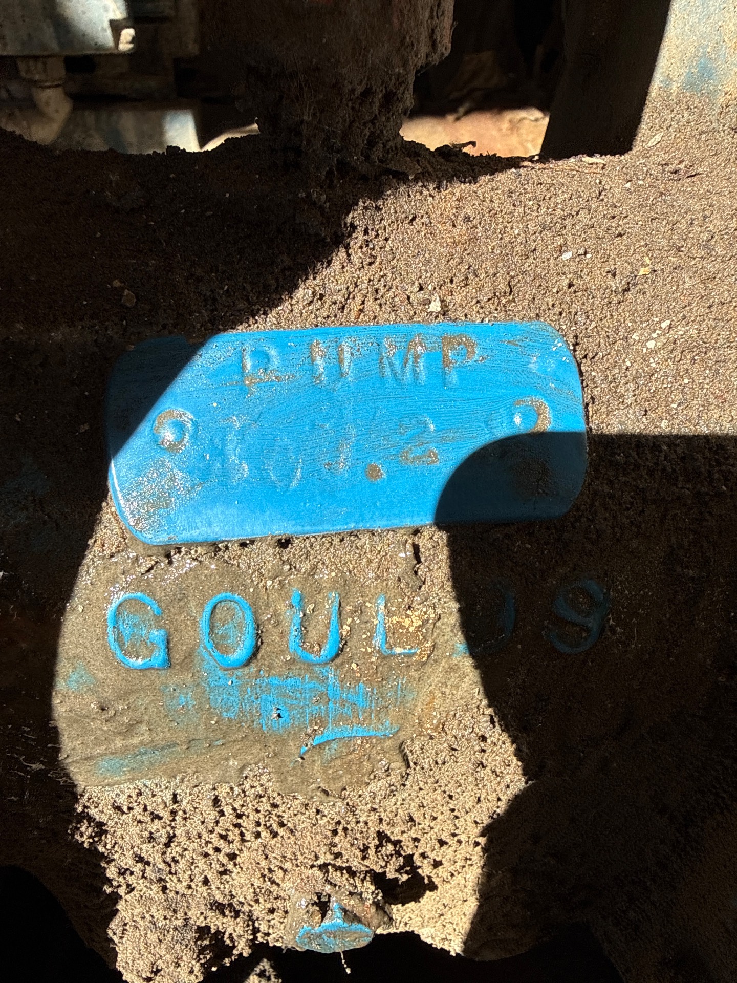 GOULDS PUMP & 20HP MOTOR ASSEMBLY - undefined