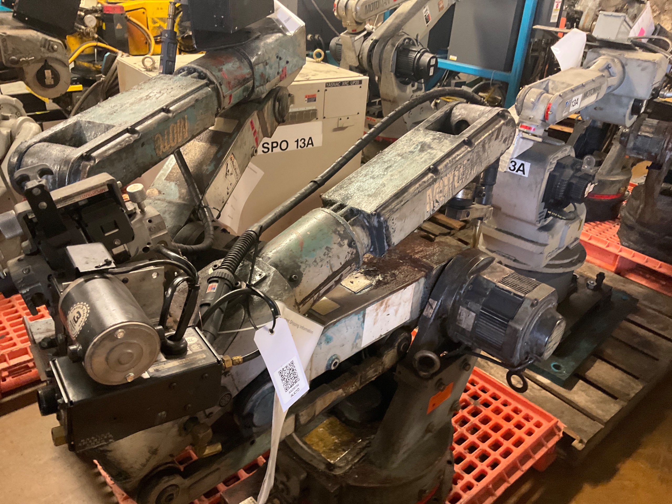 1992 YASKAWA MOTOMAN YRFL-NNA10GB ROBOT - undefined