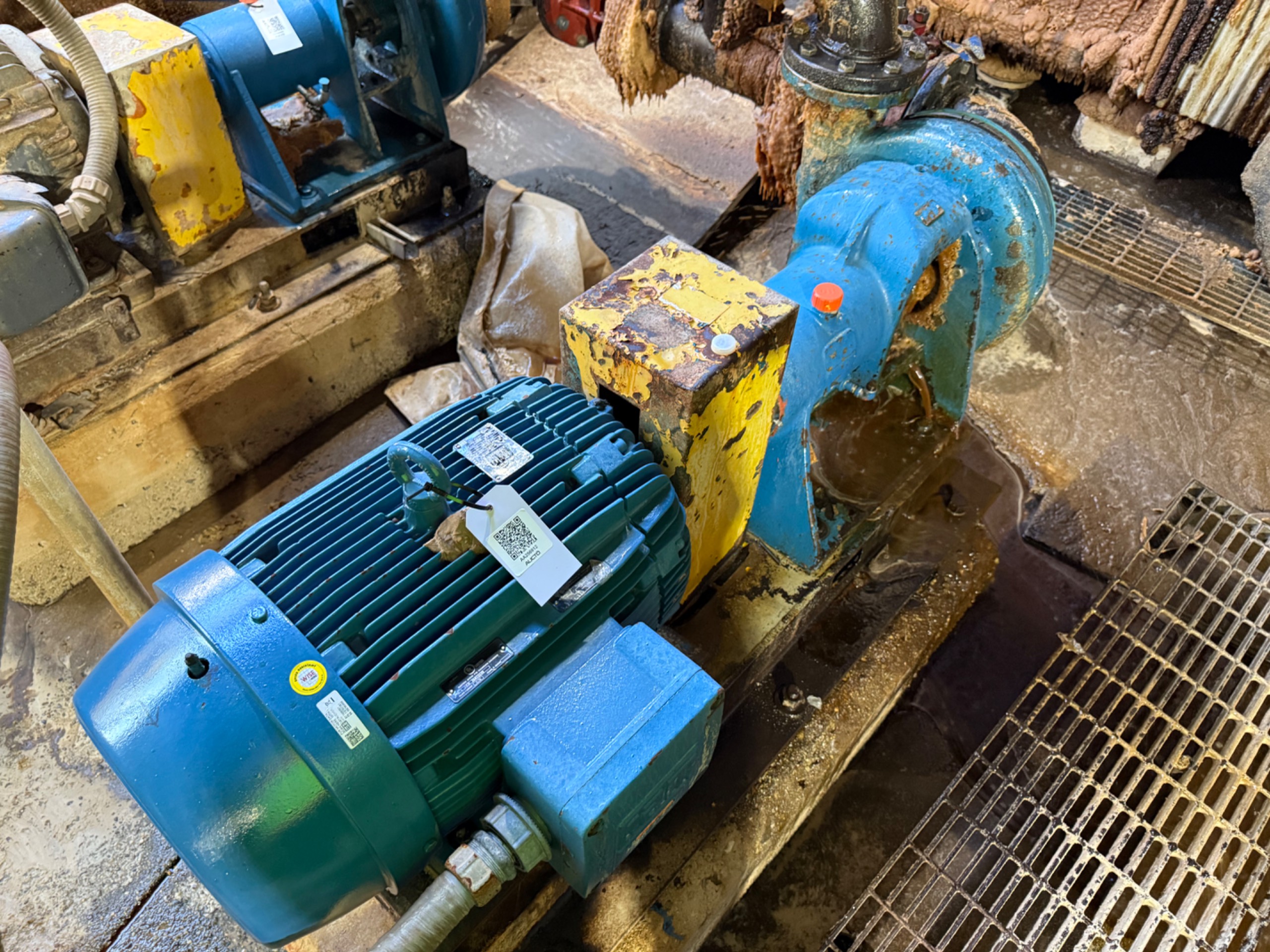 PUMP & WEG 40 HP MOTOR ASSEMBLY - undefined