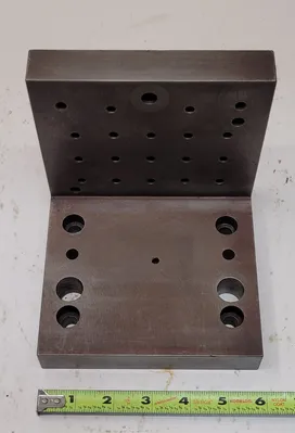 RIGHT ANGLE PLATE - 6X6X6X1 - undefined