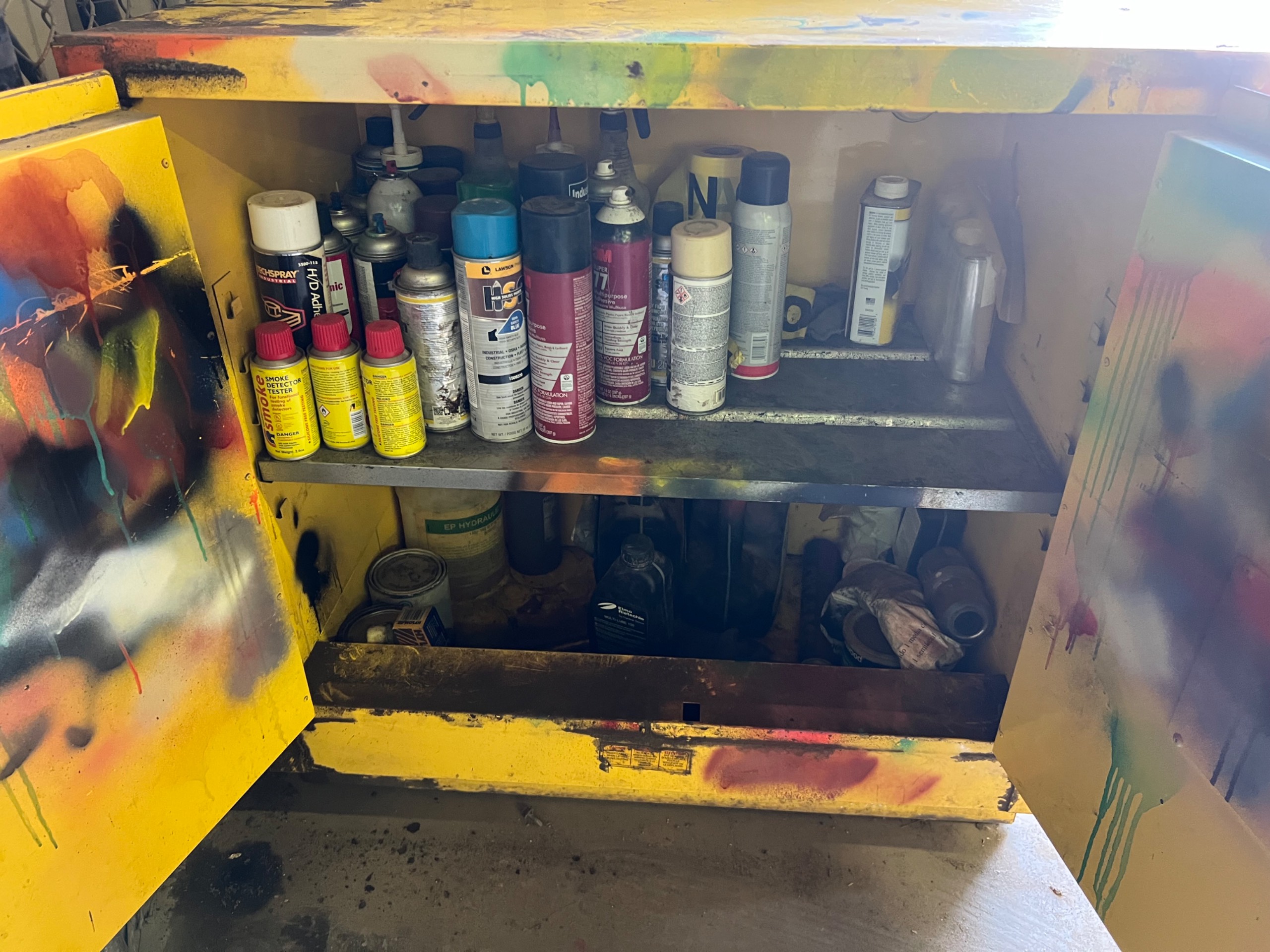 JUSTRITE FLAMMABLE STORAGE CABINET - undefined