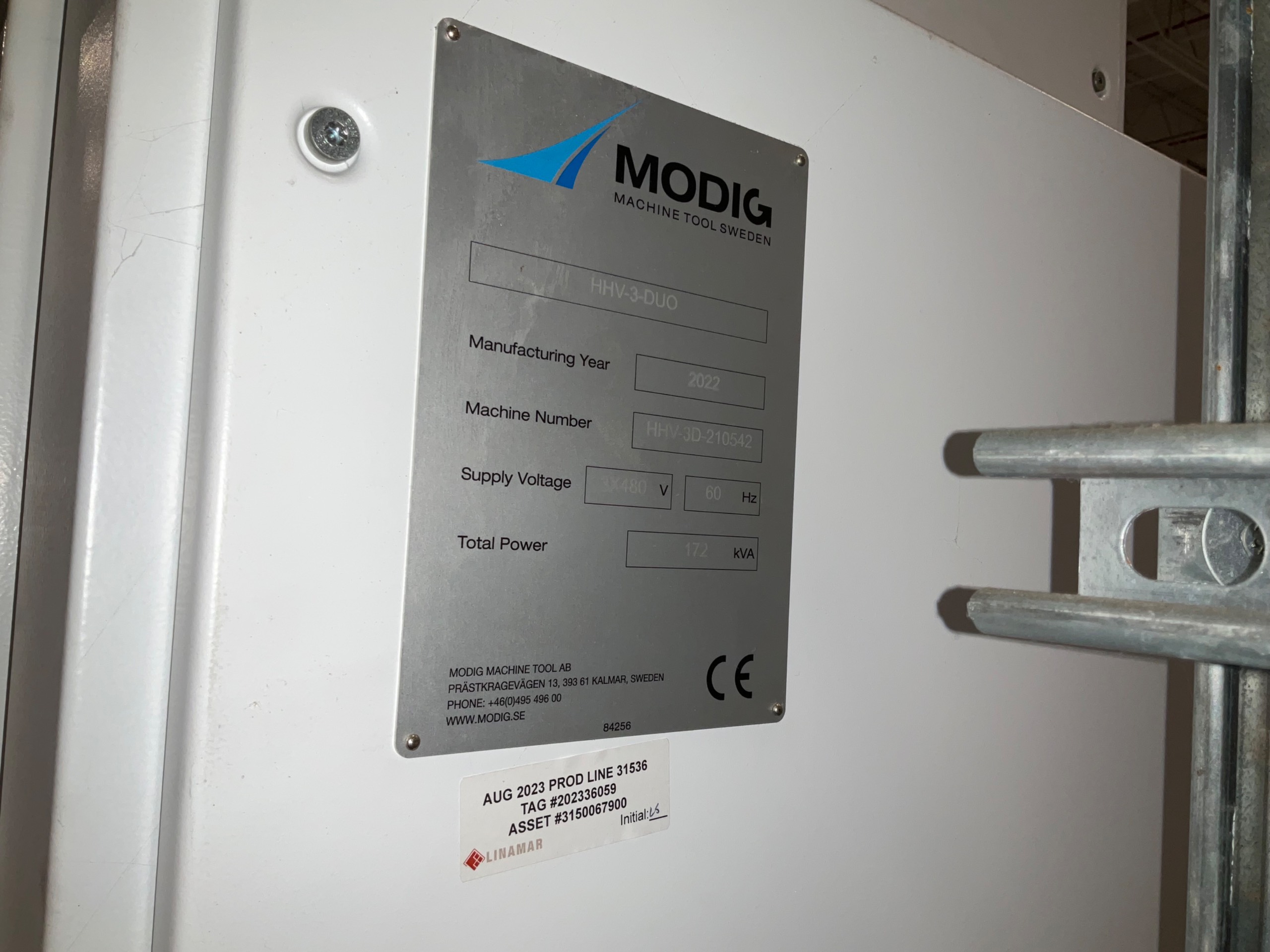2022 MODIG HHV-3-DUO HORIZONTAL MACHINING CENTER - undefined