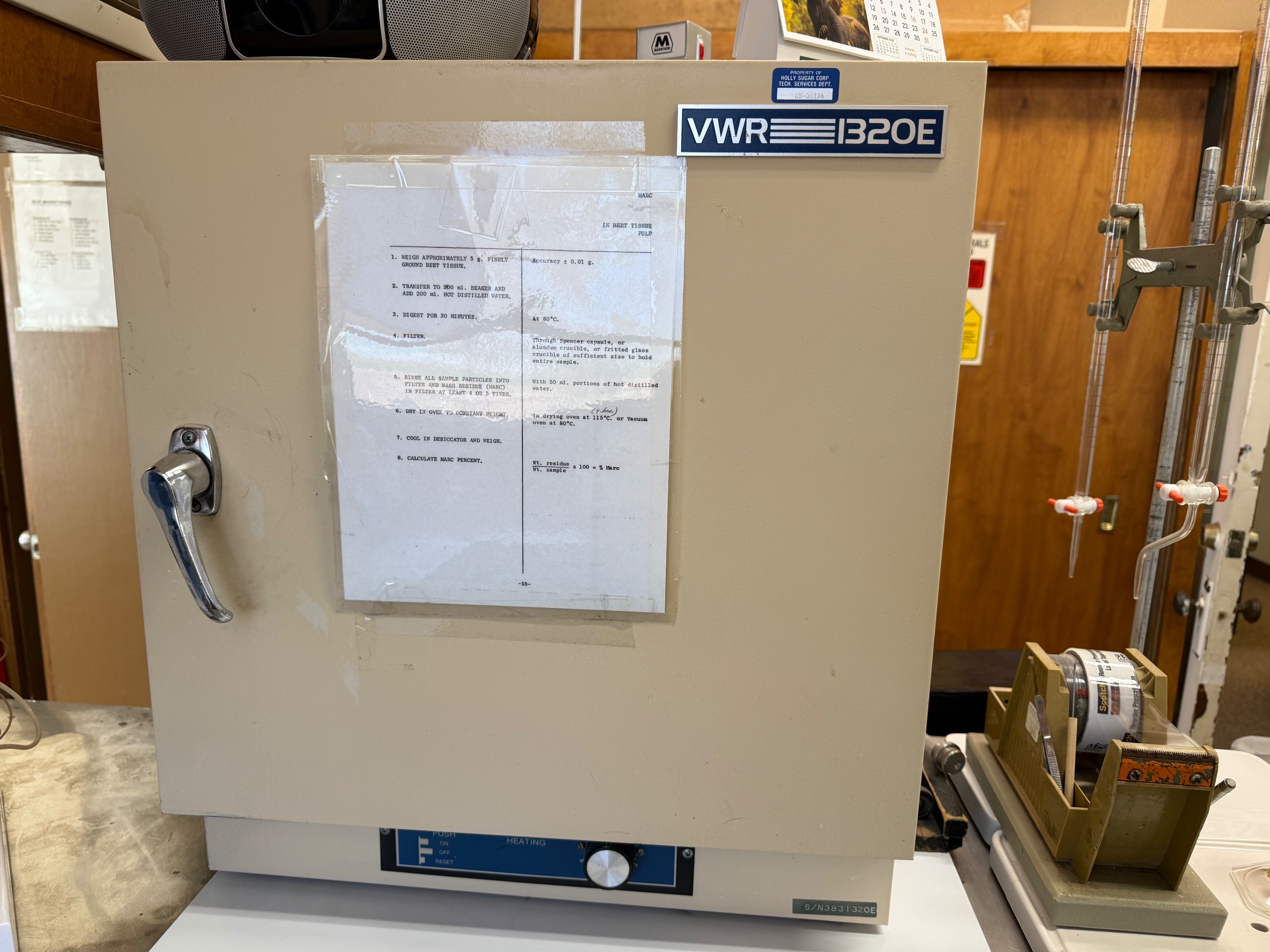 SHEL LAB 1320E LAB OVEN - undefined