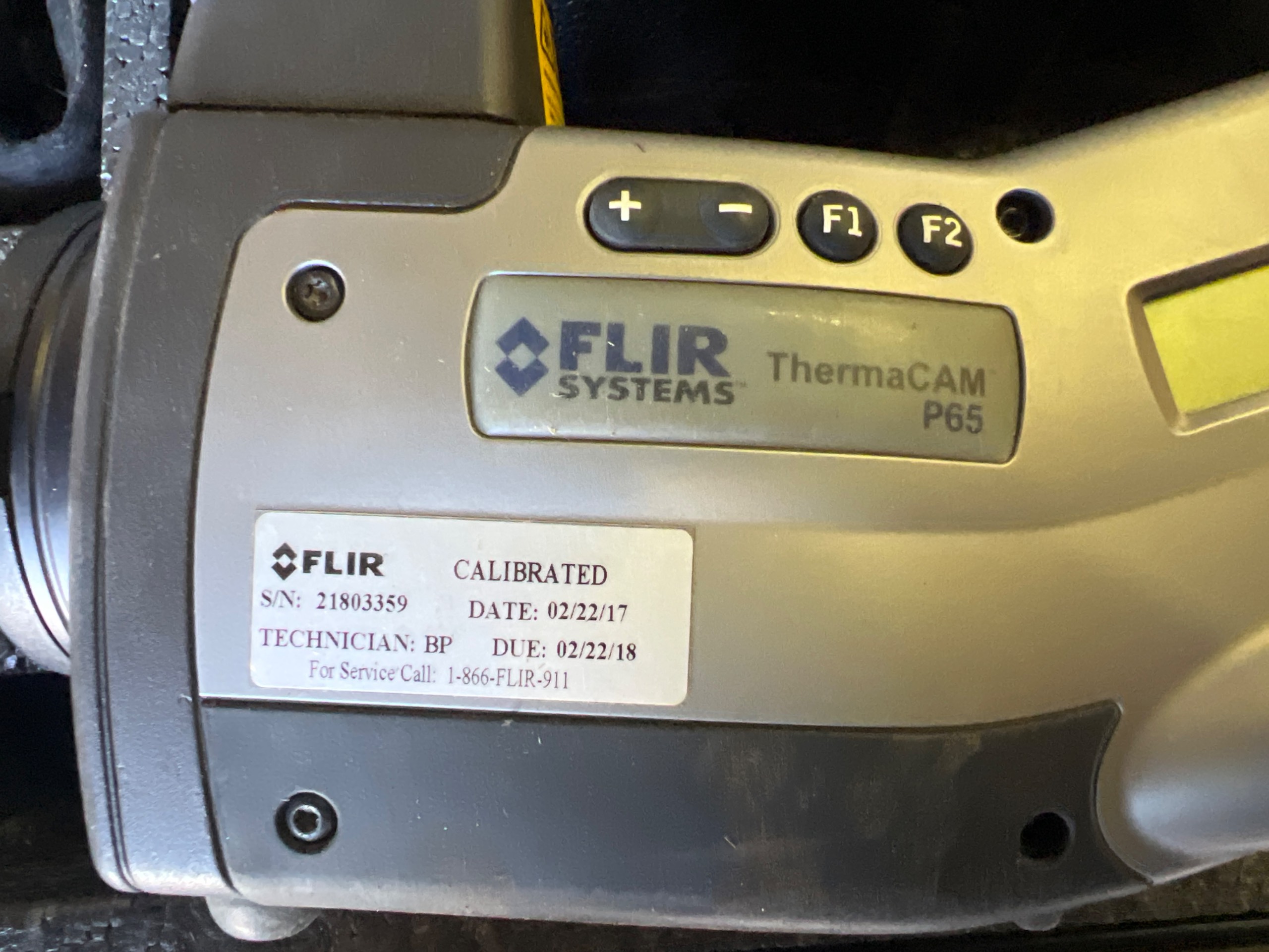 2004 FLIR THERMACAM P65 INFRARED CAMERA - undefined