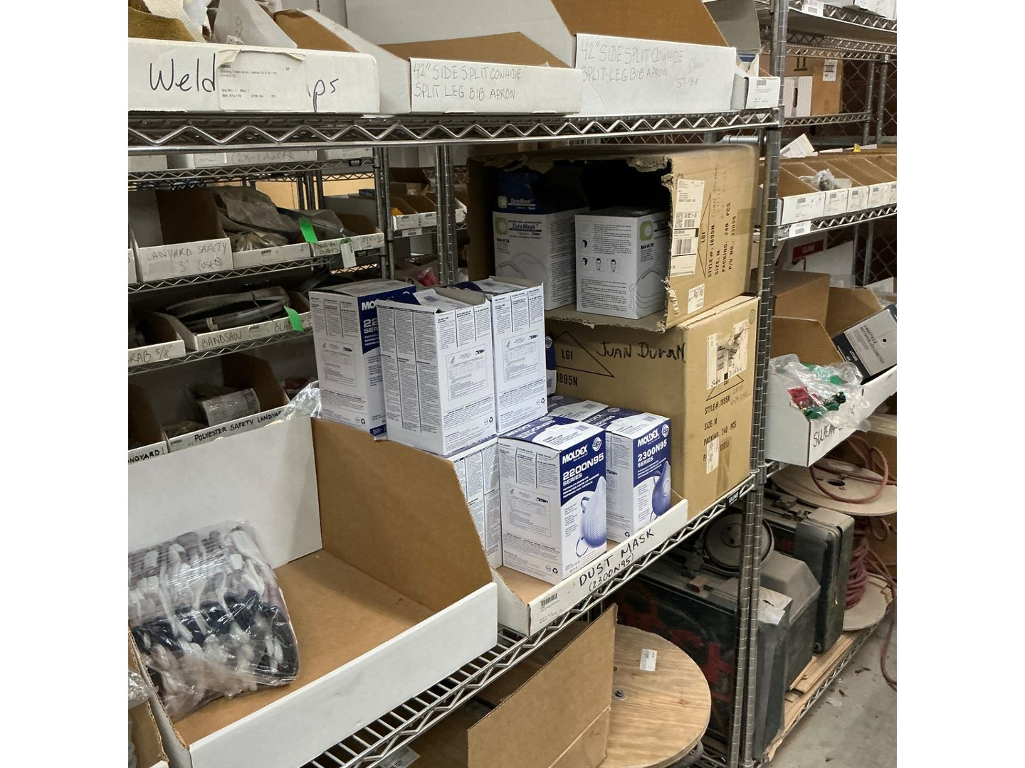 BULK QTY OF TOOLS AND SAFETY EQUIPMENT - undefined