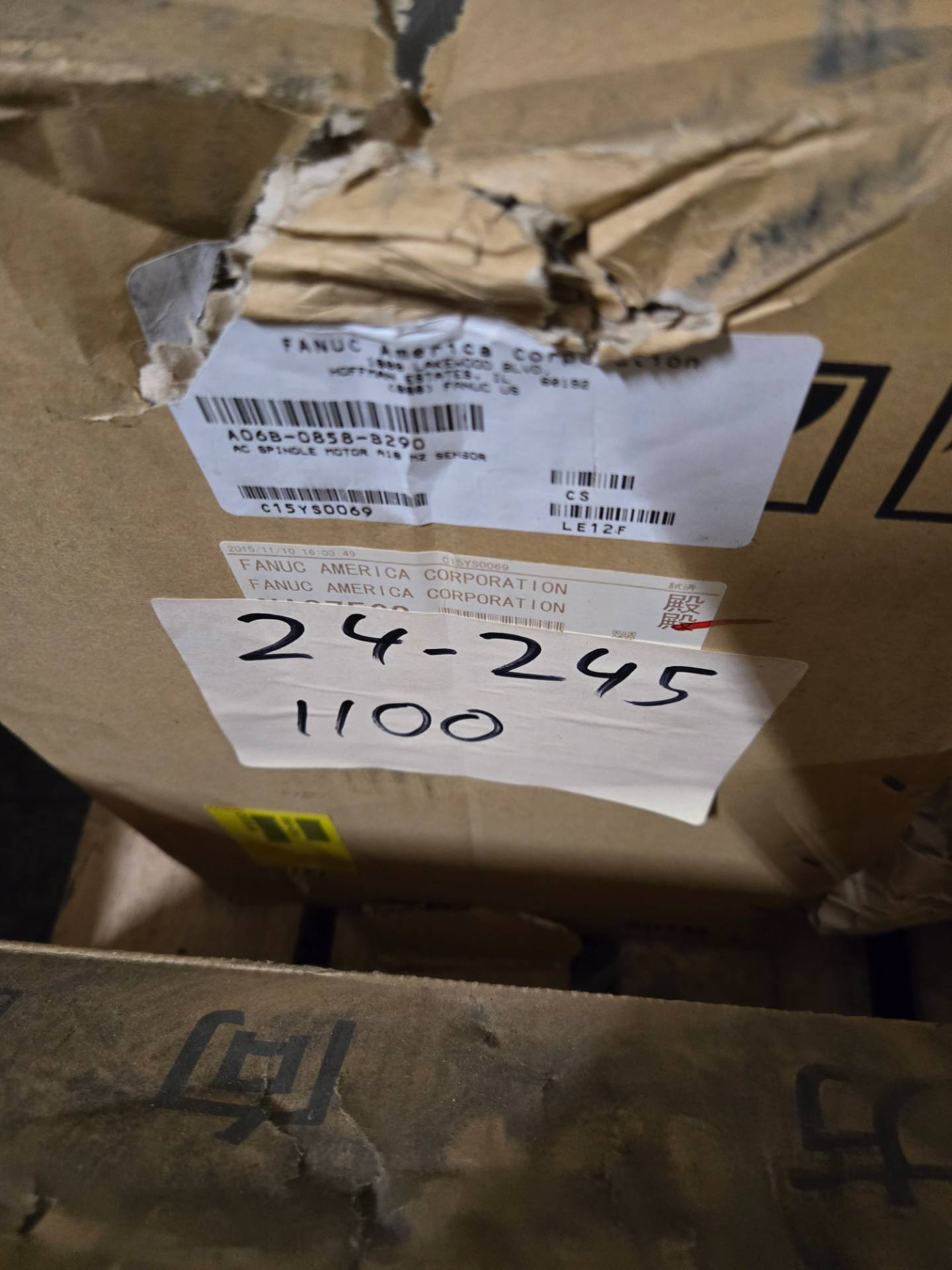 BULK QTY OF FANUC SERVO MOTORS, FANS, AND TRANSFORMER - undefined