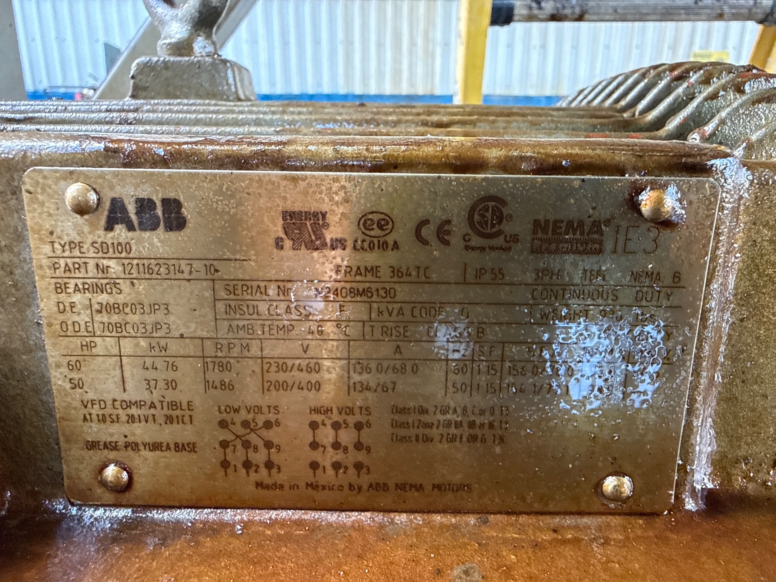 BROQUET BMC120S PUMP & 30HP MOTOR ASSEMBLY - undefined