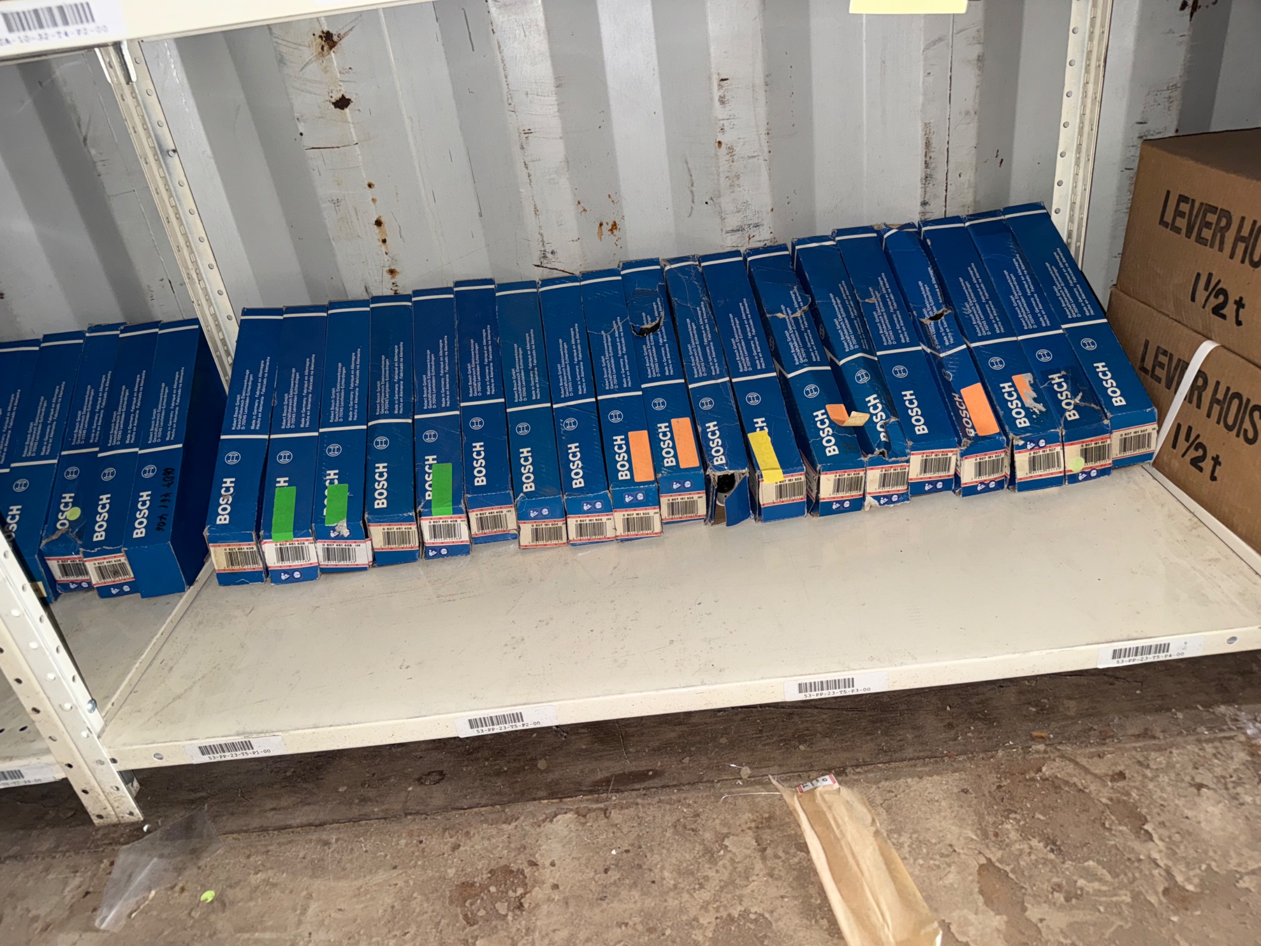 BULK INVENTORY OF INDUSTRIAL PARTS AND TOOLS - undefined