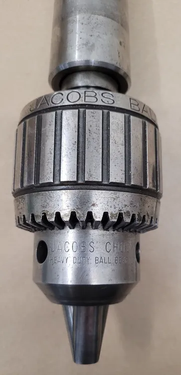 JACOBS 18N HD BALL BEARING SUPER CHUCK, 1/8-3/4 IN CAP, #4MT/5MT ADAPTOR - undefined