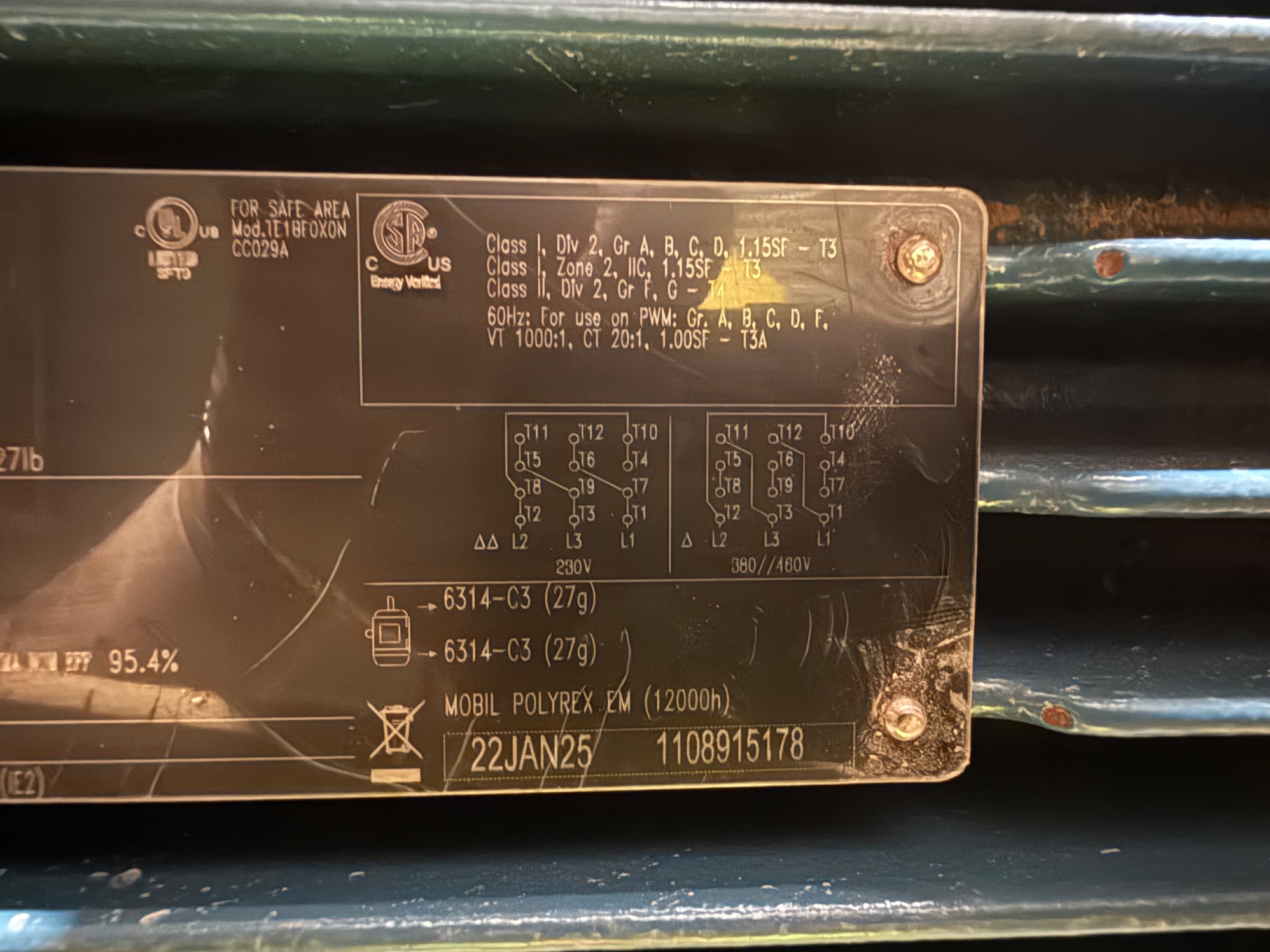 2025 WEG 07518ET3E365T-W22 AC MOTOR - undefined