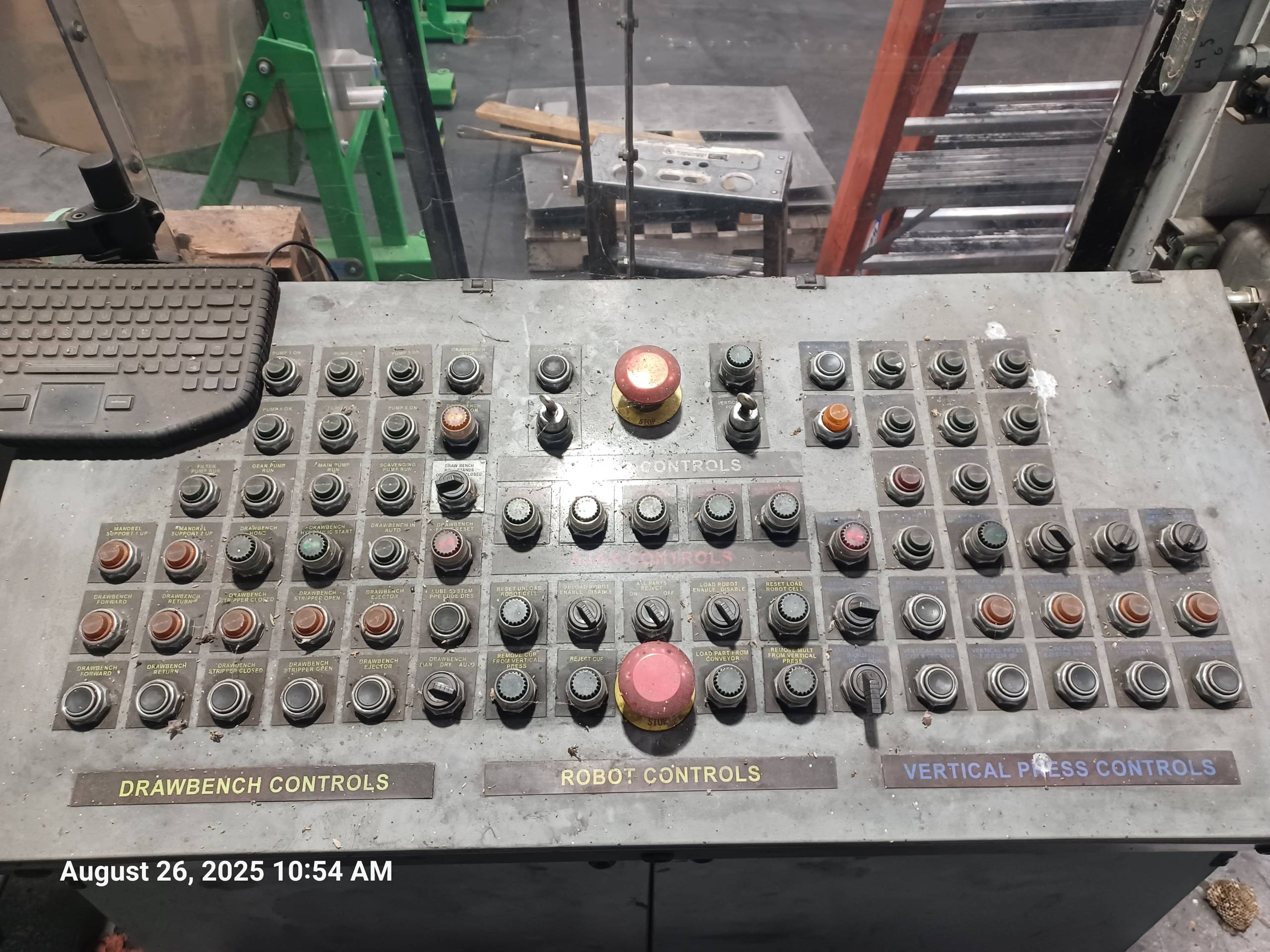 1991 WILLIAMS-WHITE 2000 TON HYDRAULIC VERTICAL PRESS - undefined