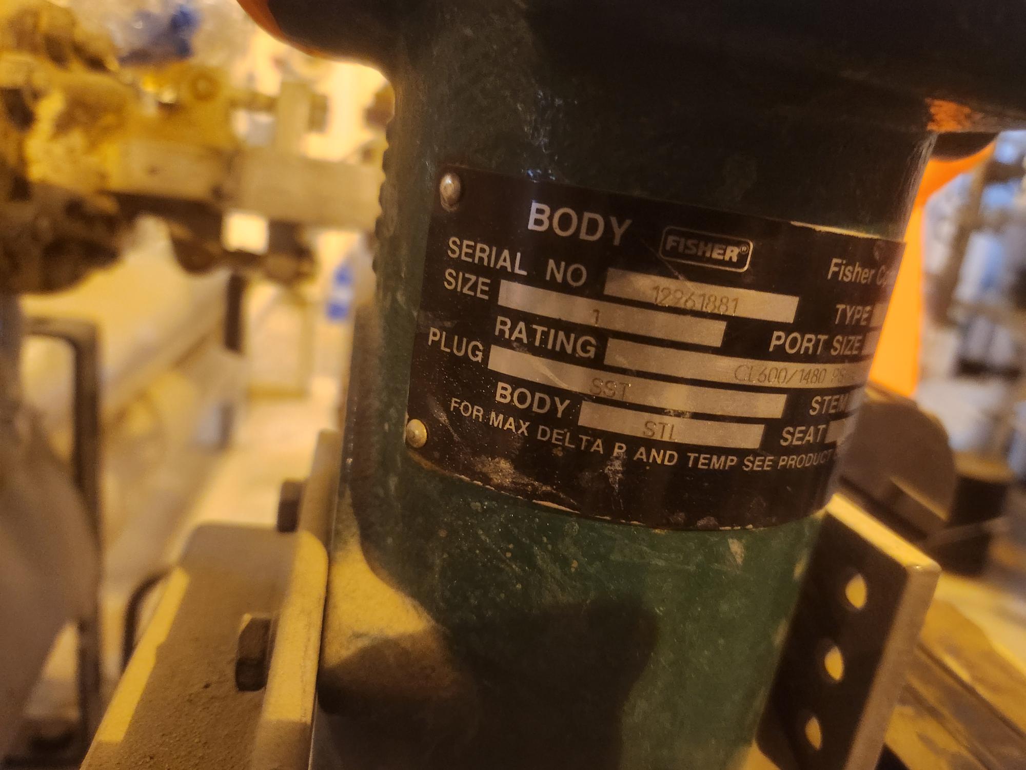 FISHER ED CONTROL VALVE & 667 ACTUATOR ASSEMBLY - undefined