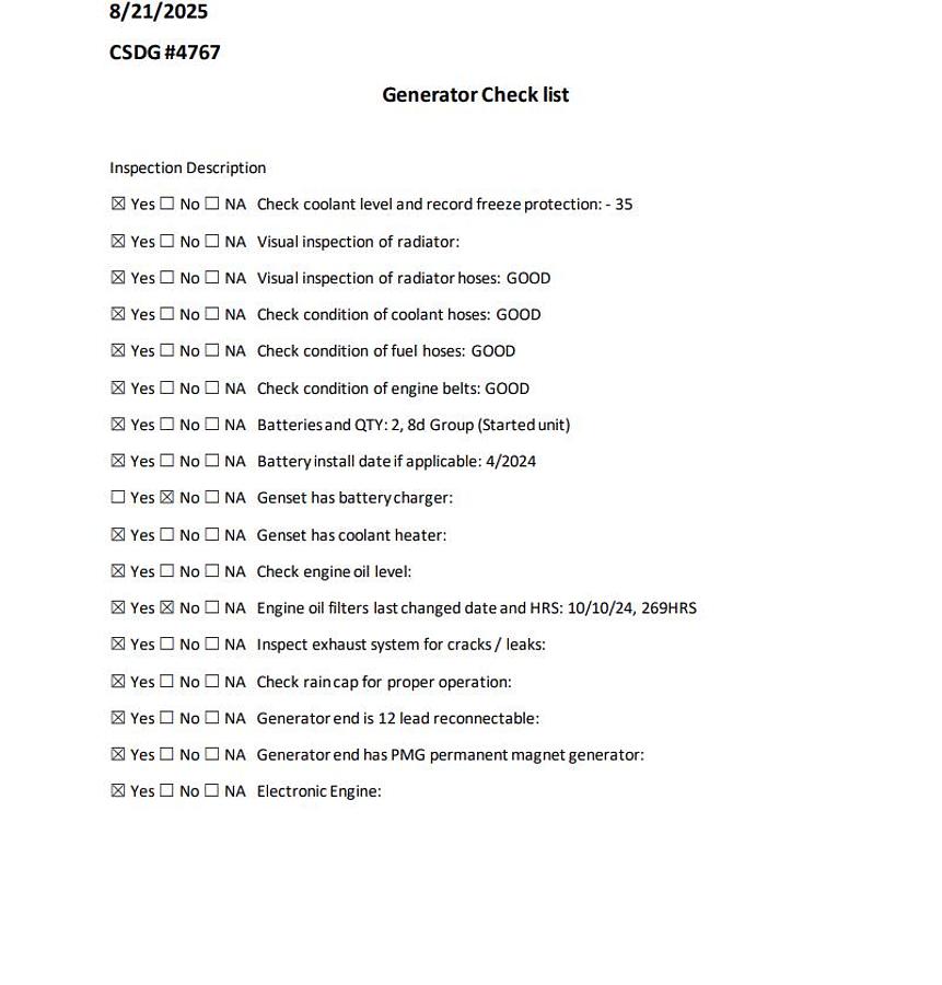 2011 CUMMINS DQGAB DIESEL GENERATOR EPA TIER 2 1500 KW - undefined