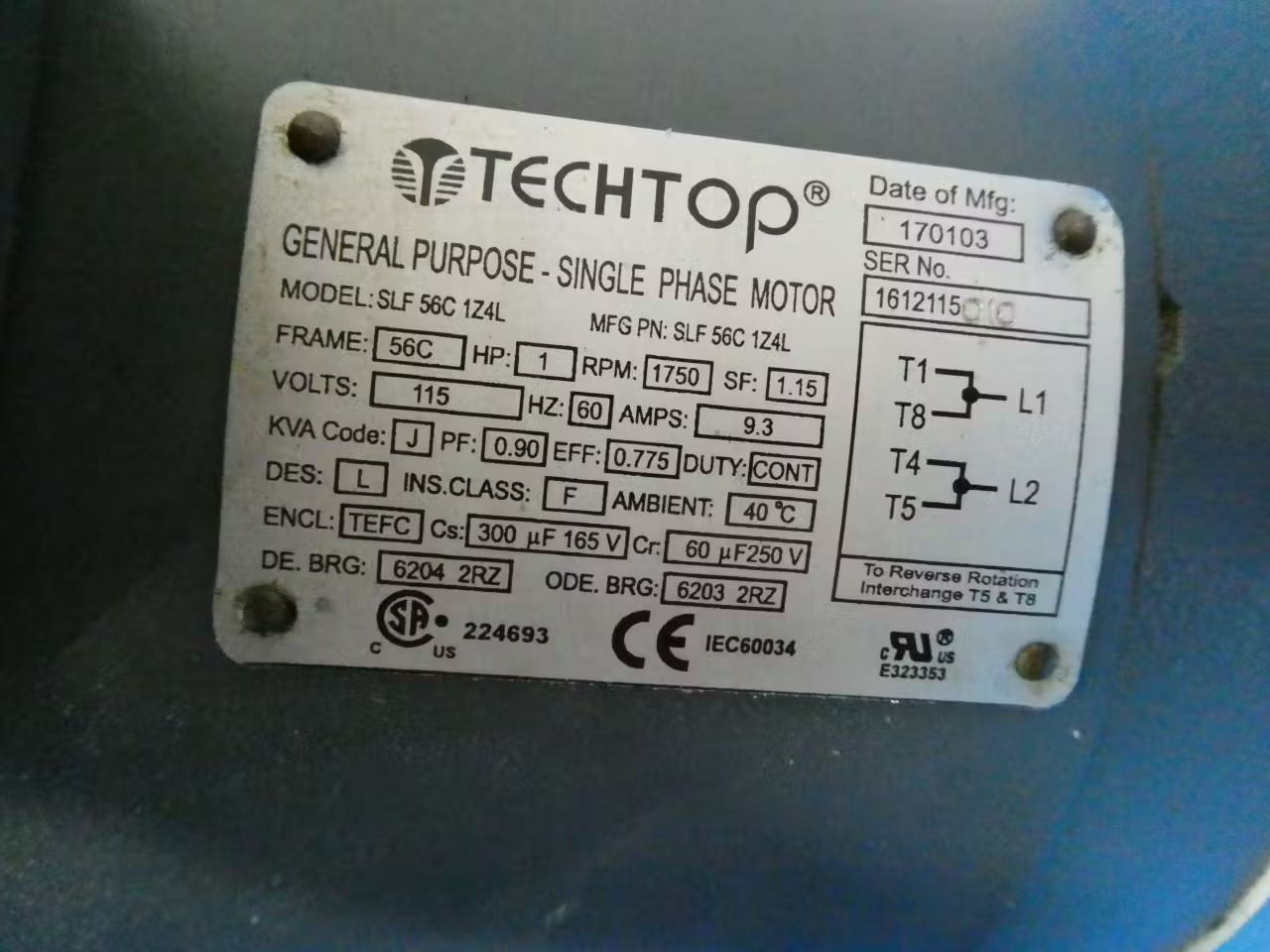 BALFLEX P20 ELECTRIC CRIMPING MACHINE 1HP 115V-AC - undefined