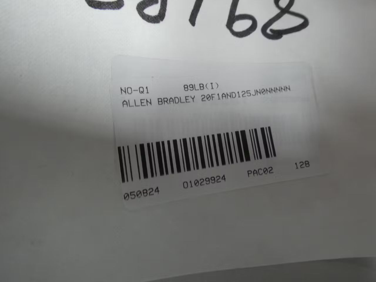 ALLEN BRADLEY 20F1AND125JN0NNNNN POWERFLEX 753 VFD DRIVE 0-590HZ 0-460V-AC 75HP - undefined