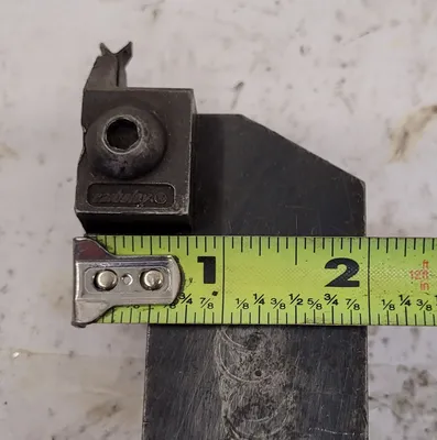 CARBOLOY AGUOR-24 TOOLHOLDER 1-1/2" SHANK, 7-1/4" OVERALL LENGTH - undefined