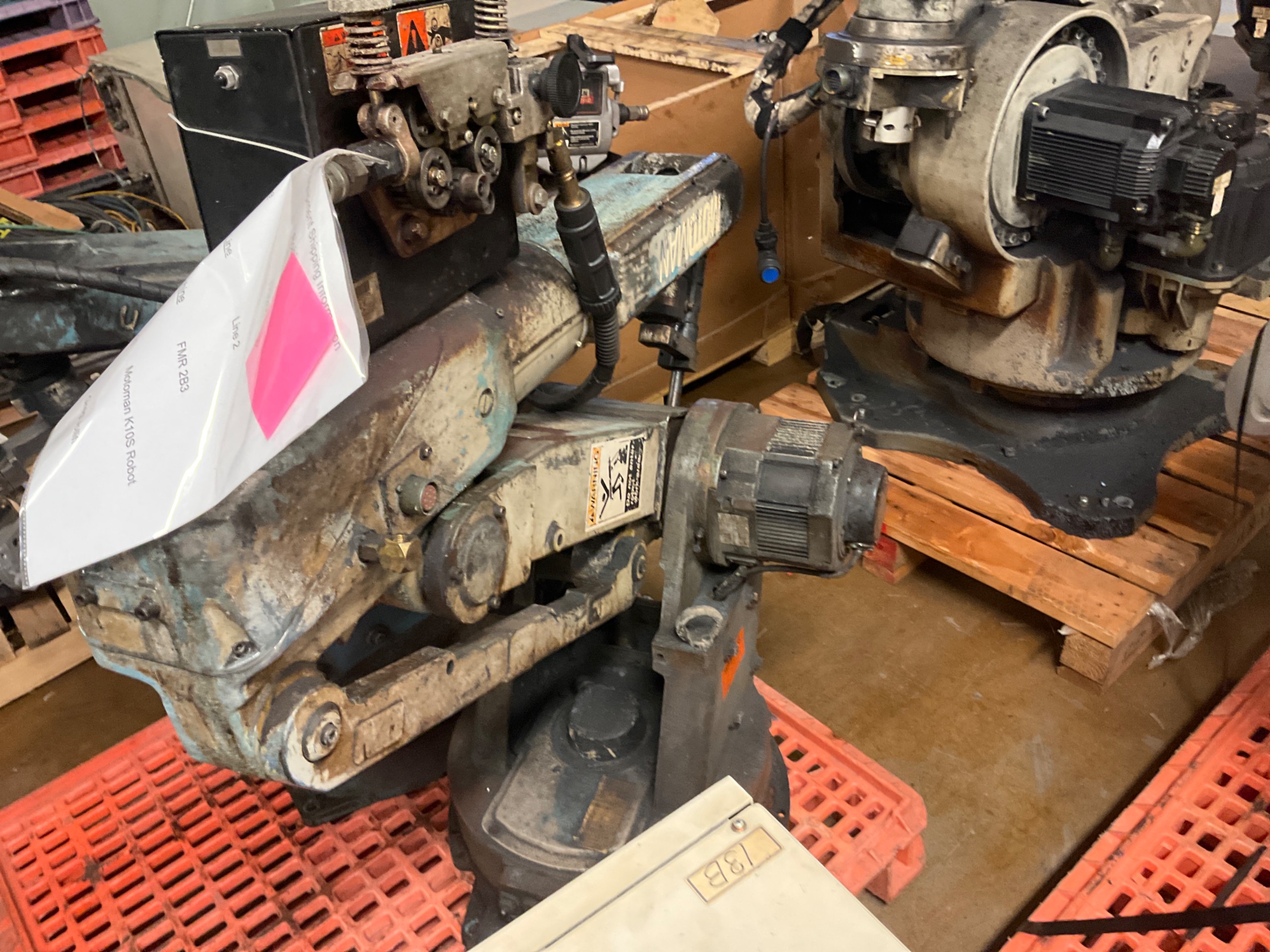 1992 YASKAWA MOTOMAN YRFL-NNA10GB ROBOT - undefined