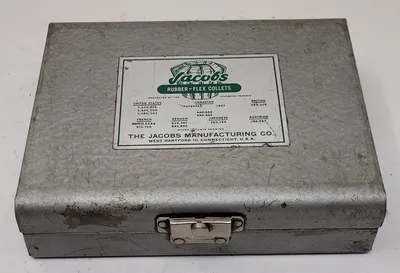 JACOBS RUBBER FLEX COLLETS SET - RANGE: 5/8IN - 1-3/8IN - undefined