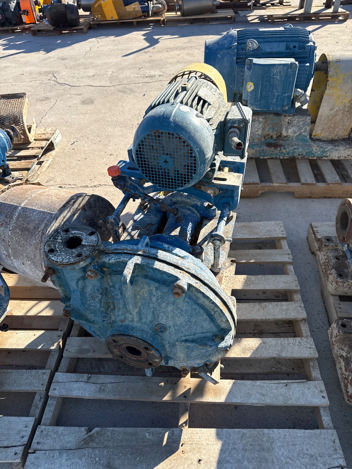 GALIGHER PUMP & 10HP MOTOR ASSEMBLY - undefined