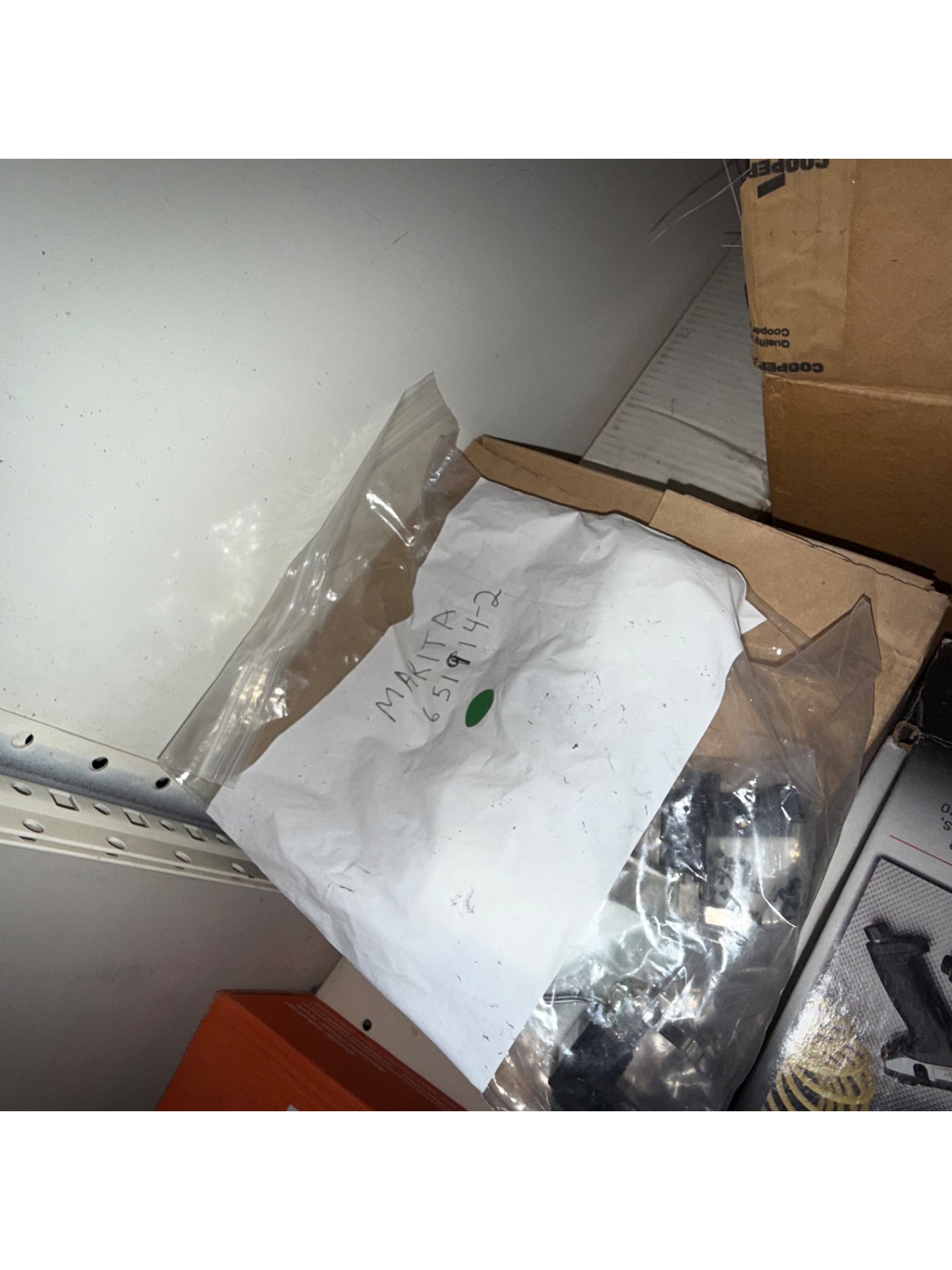 BULK INVENTORY OF INDUSTRIAL PARTS AND TOOLS - undefined