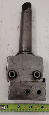 EA MAXWELL CO. MASTUR NO 6 BORING HEAD W/ #4 MT ARBOR - undefined