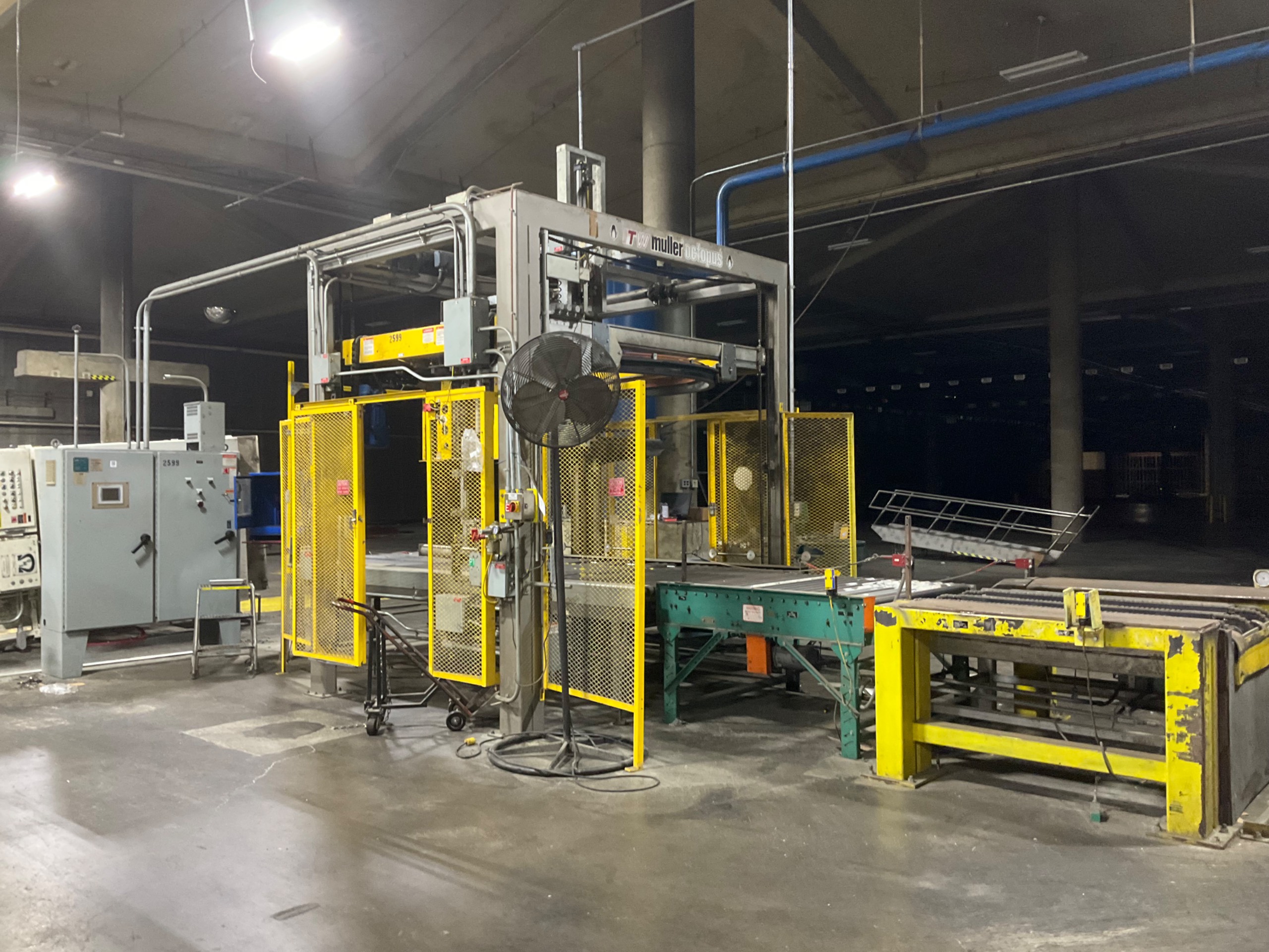 ITW MULLER 606 BFT OCTOPUS STRETCH WRAPPING MACHINE - undefined