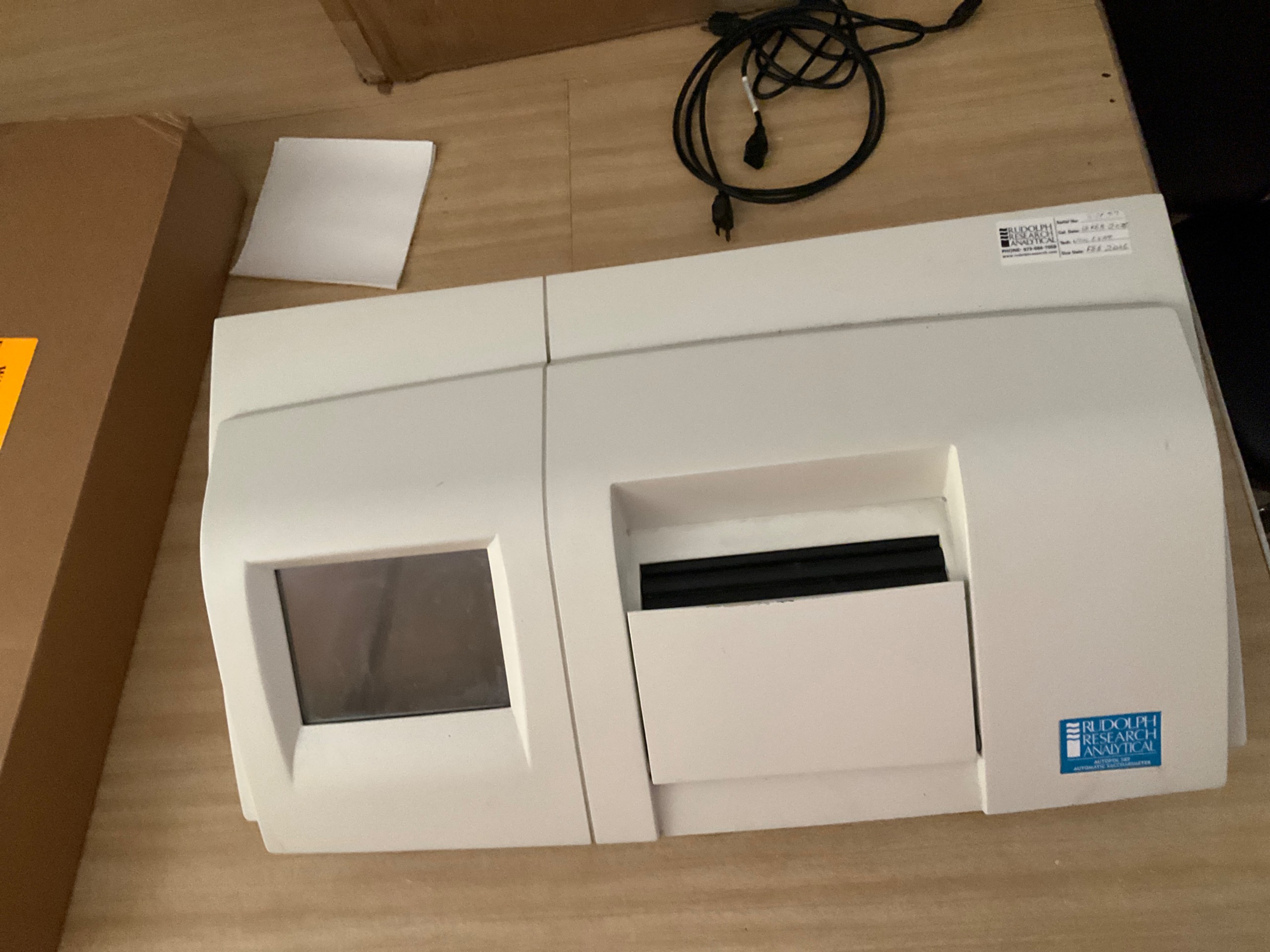 2014 RUDOLPH RESEARCH ANALYTICAL AP-589 INSPECTION MACHINE - undefined
