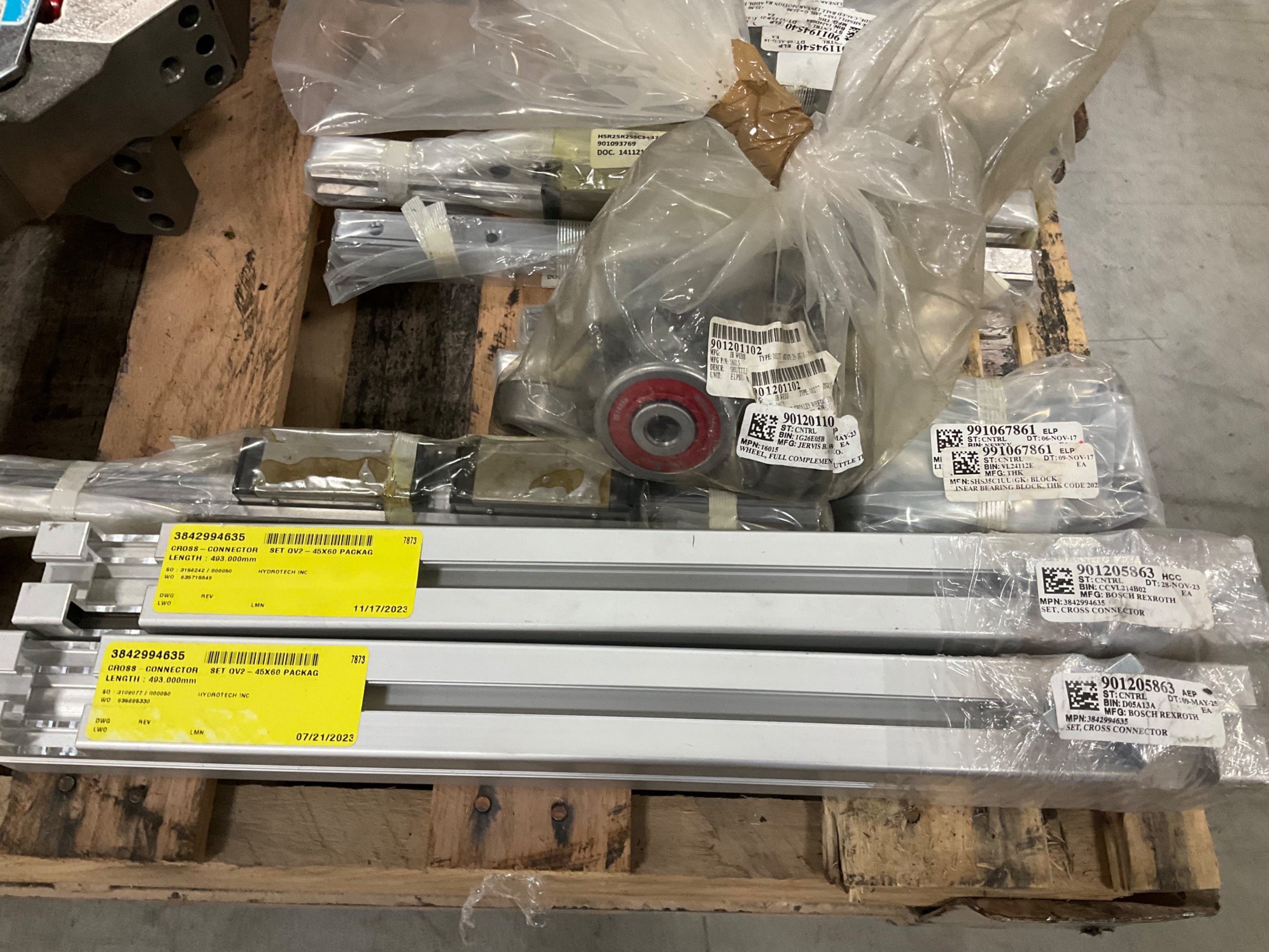 BULK LIST OF MECHANICAL PARTS - undefined