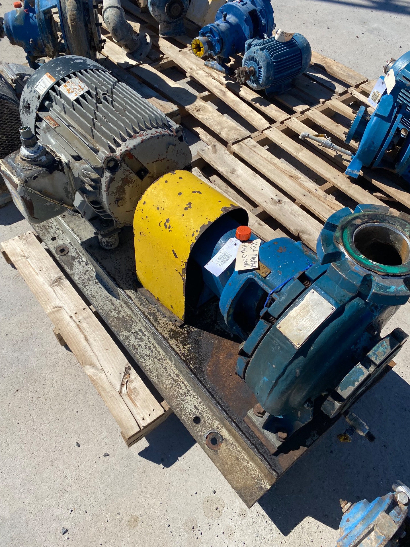 WORTHINGTON 4FRBH-141 PUMP & 25HP MOTOR ASSEMBLY - undefined