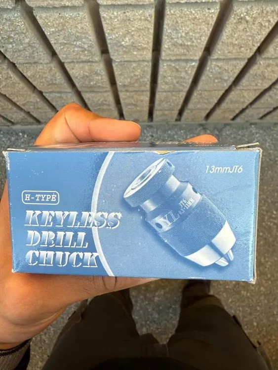 YL KEYLESS DRILL CHUCK H-TYPE 13MM JT6, 1.5-13MM, JT6 MOUNT, ≤0.05MM TIR, 0.7KG, 4500-5000 RPM - undefined