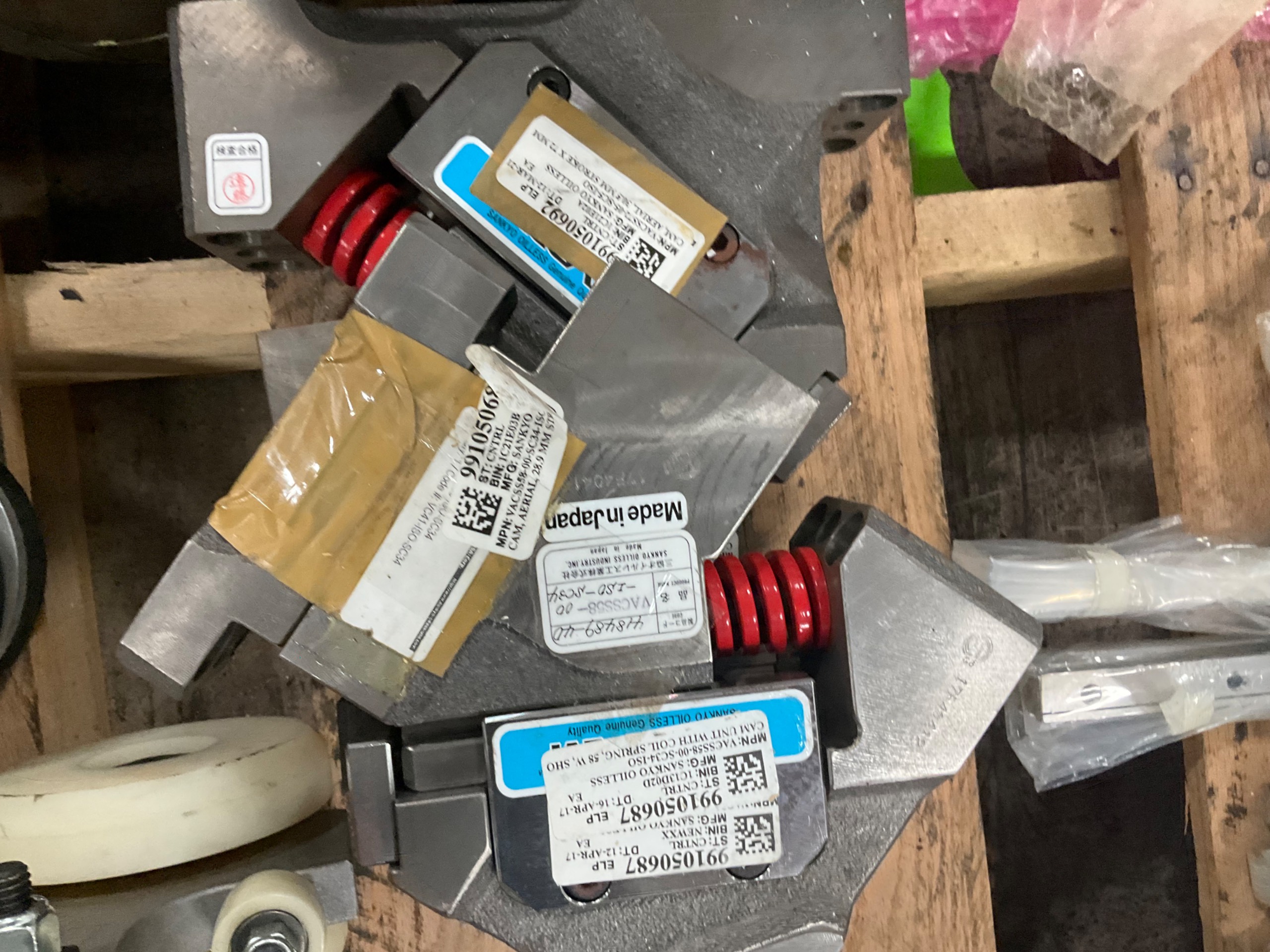 BULK LIST OF MECHANICAL PARTS - undefined