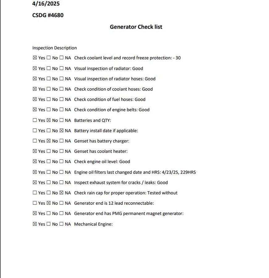 1999 CUMMINS DFLE 1500 KW DIESEL GENERATOR - undefined