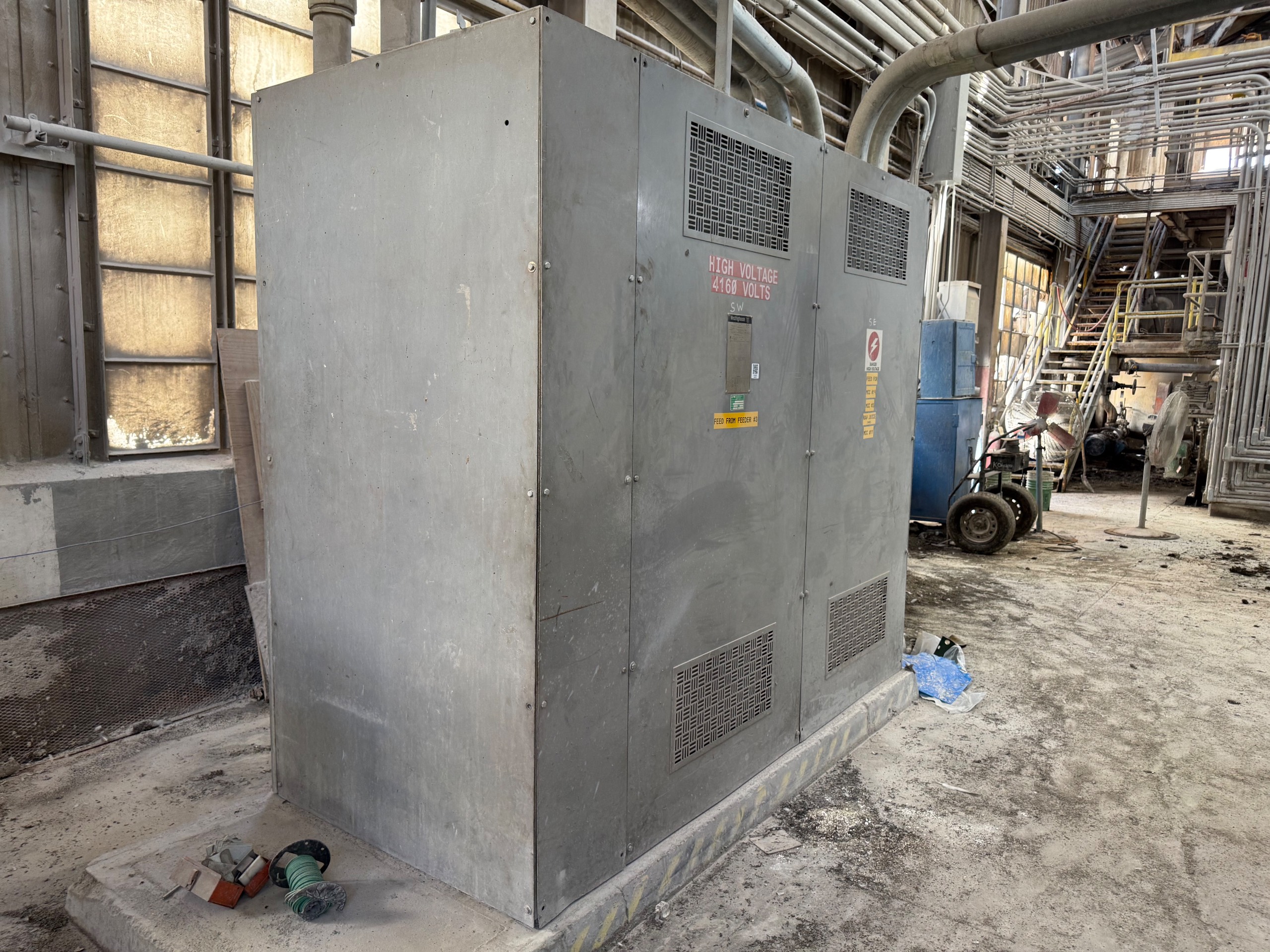 WESTINGHOUSE 1000 KVA 4160-480 V DRY TRANSFORMER - undefined