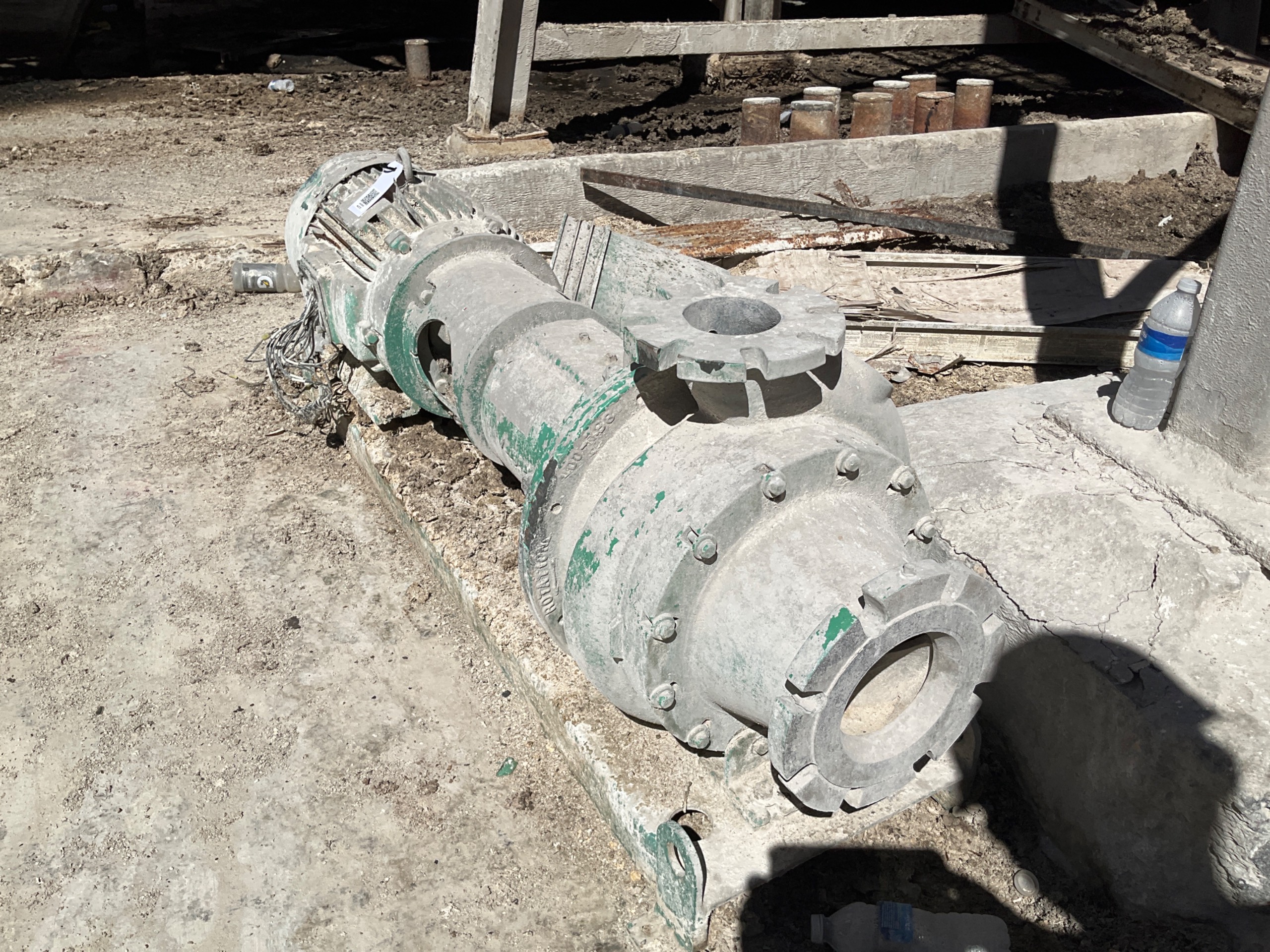 VAUGHAN DISINTEGRATOR SLURRY PUMP & MOTOR ASSEMBLY - undefined