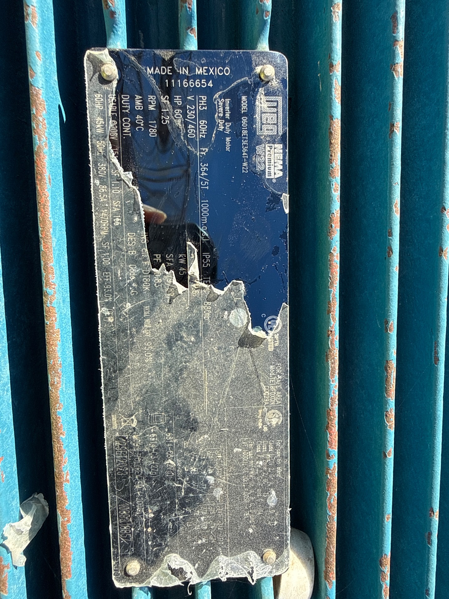 NASH SC5 PUMP WITH 30 HP MOTOR ASSEMBLY - undefined