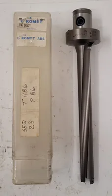 KOMET KUB CENTRON INDEXABLE INSERT DRILL, V47 60201, 0.75" CUTTING DIAMETER MIN, RIGHT HAND - undefined