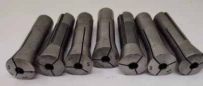 UNBRANDED R8 COLLETS - SET OF 14 (SIZES: 1IN, 7-3/8IN, 2-1/2IN, 1-3/4IN, 2-5/8IN, 1-7/16) - undefined