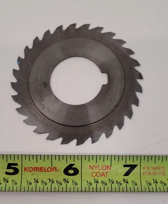 ASSORTED SIDE MILLING CUTTERS (24 PCS) - 18X 3"X.148, 6X 2.5"X.04" - undefined