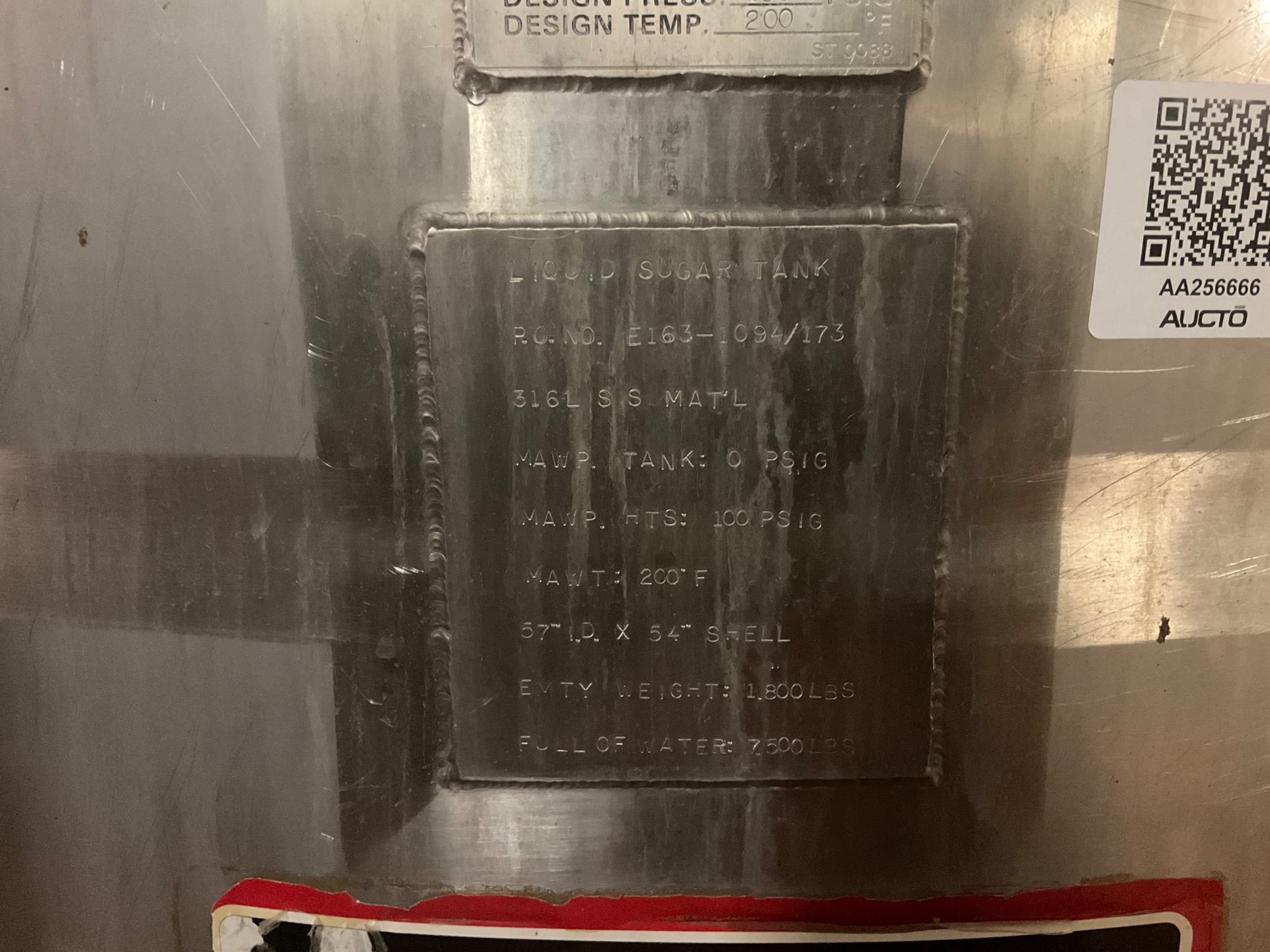 1994 METALCRAFT 310511 MIXER TANK - undefined