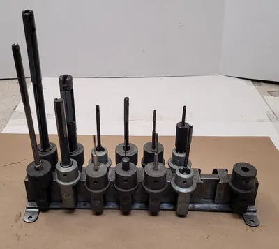 SUNNEN HONING MANDREL SET (SET OF 12) W/ RACK - undefined