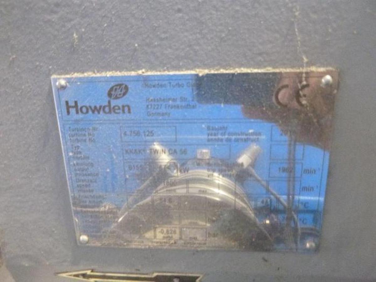2018 HOWDEN TWIN-CA 56 STEAM TURBINE - undefined