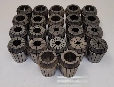 SHARS ER40 COLLETS - SET OF 22, 3/16IN TO 31/32IN RANGE - undefined