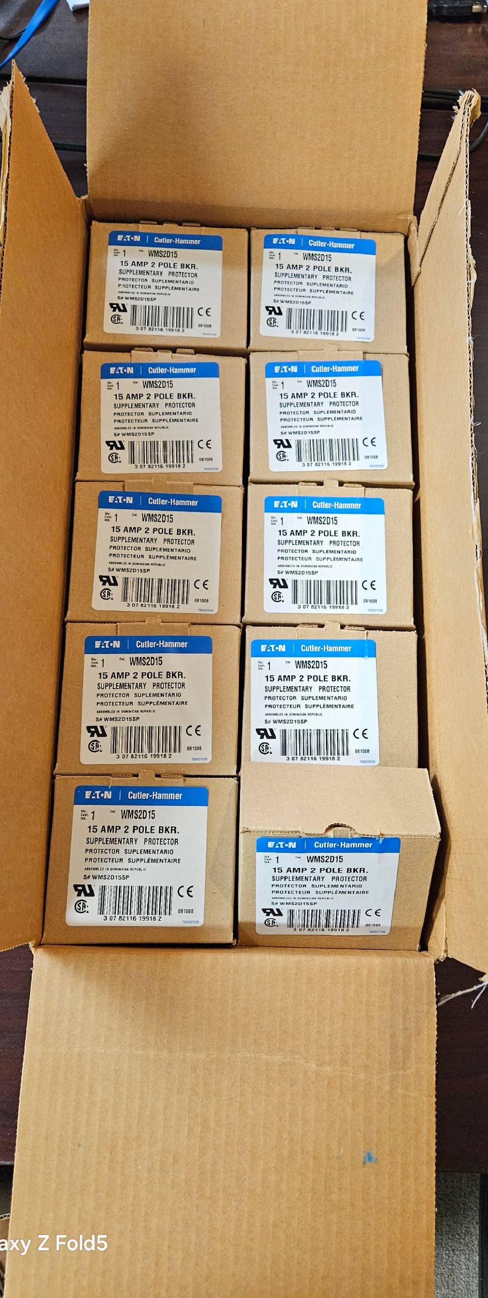 EATON CUTLER-HAMMER WMS2D15 CIRCUIT BREAKER - undefined