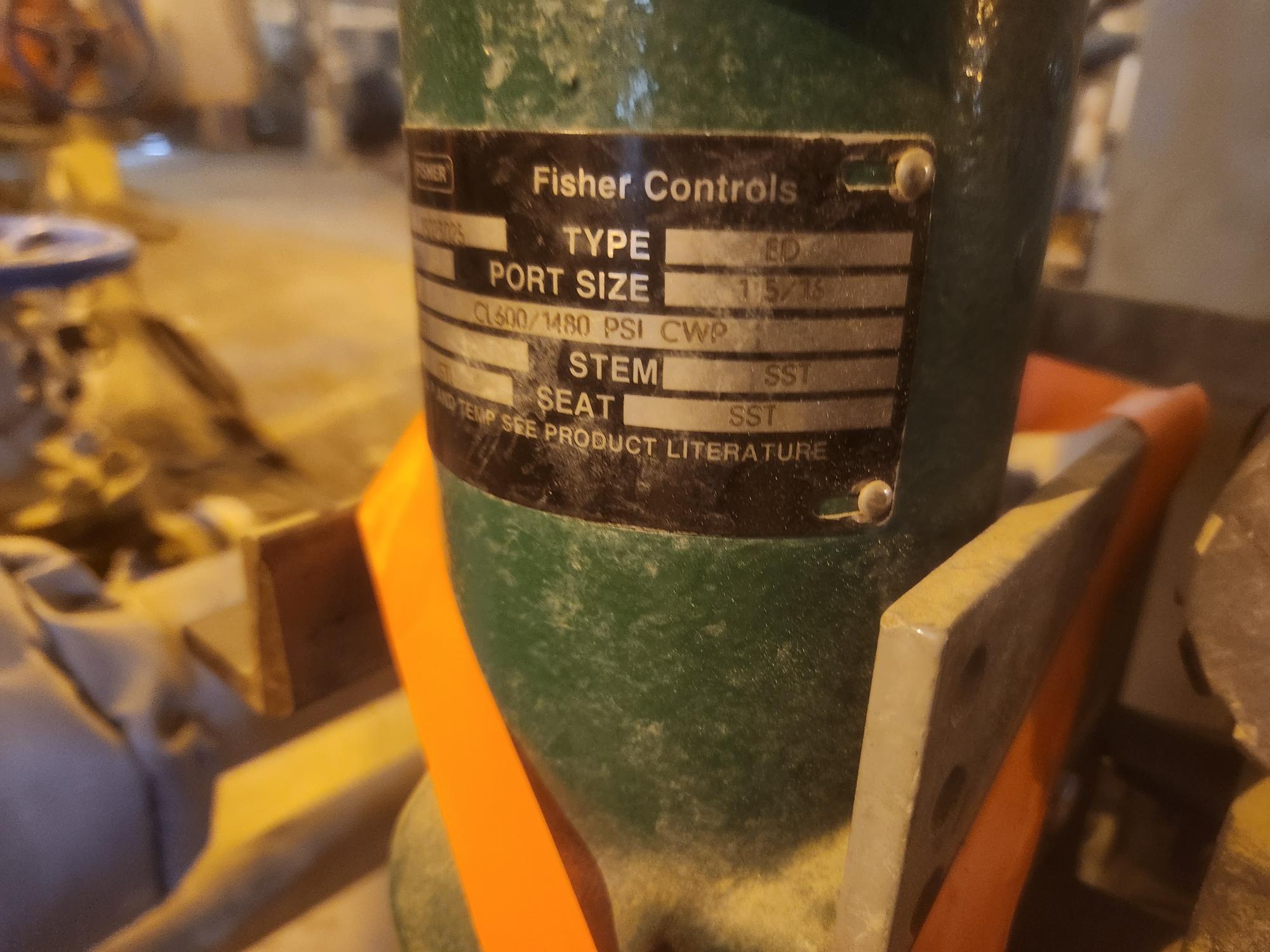 FISHER ED CONTROL VALVE & 667 ACTUATOR ASSEMBLY - undefined