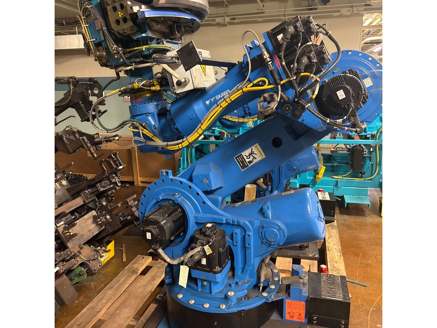 2014 YASKAWA MOTOMAN ES280D ARTICULATED ROBOT & DX100 CONTROLLER ASSEMBLY - undefined