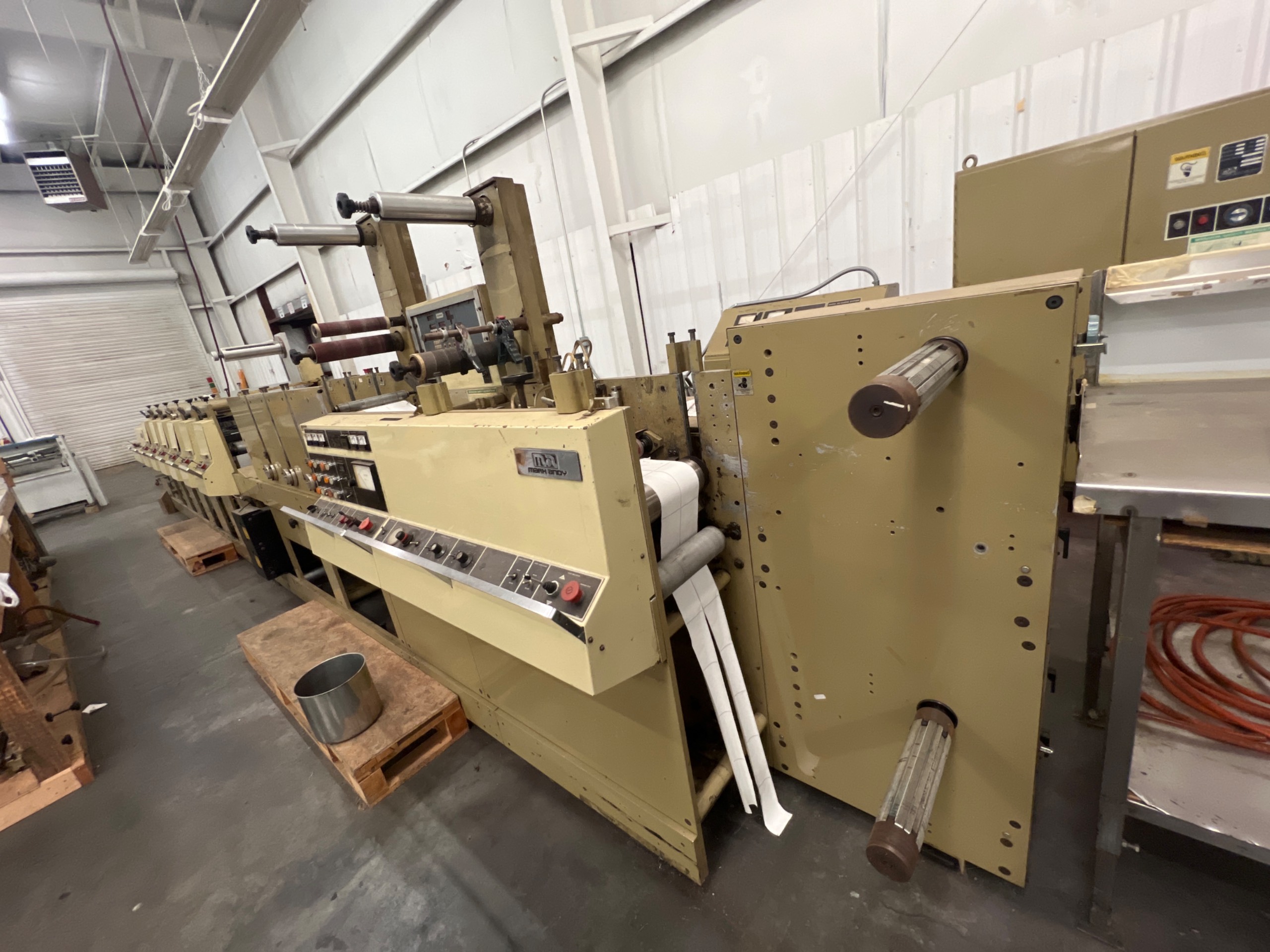 MARK ANDY INC 41268610Y-429 FLEXOGRAPHIC LABEL PRINTING PRESS - undefined