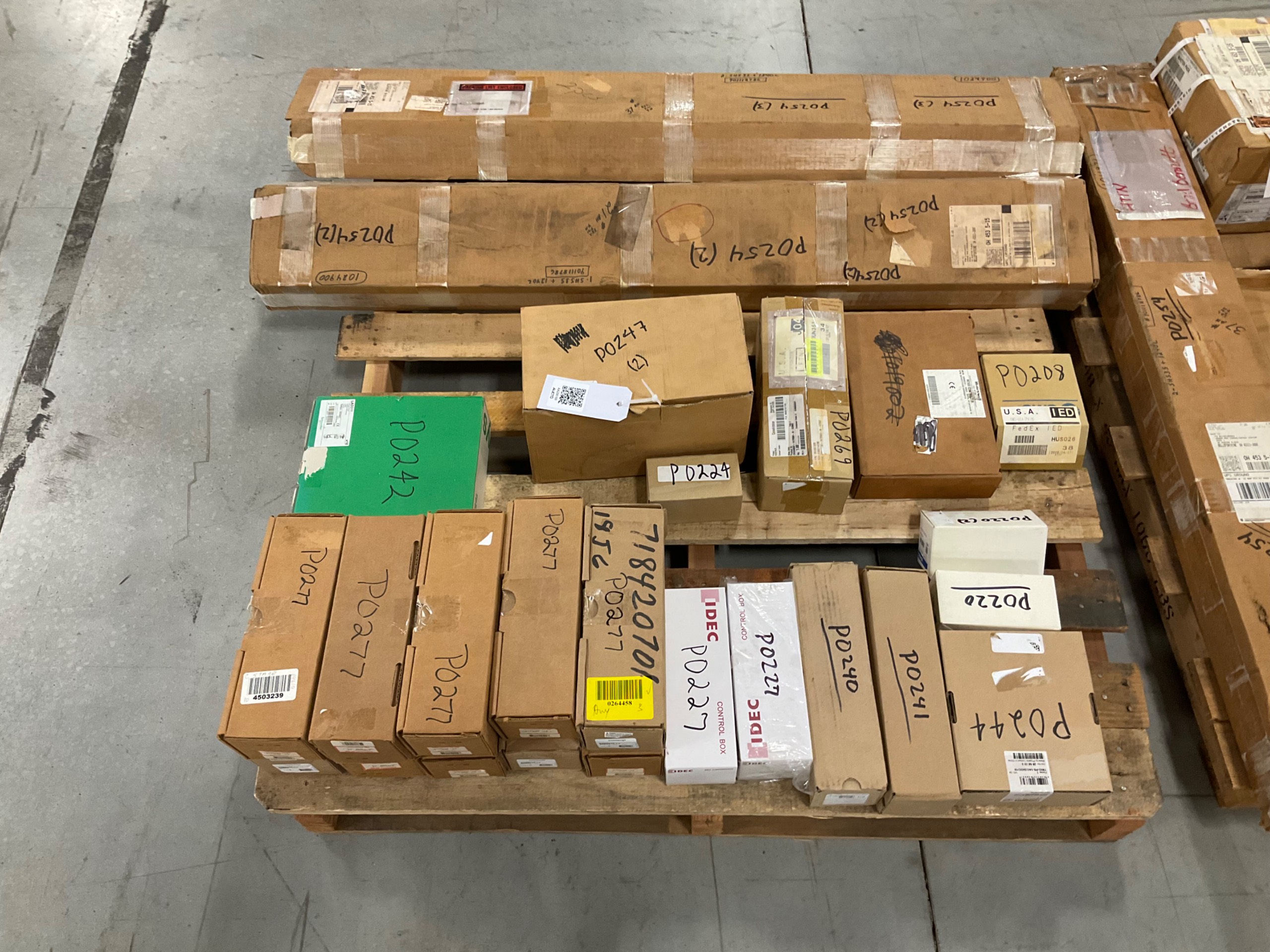 BULK LIST OF ELECTRICAL PARTS - undefined