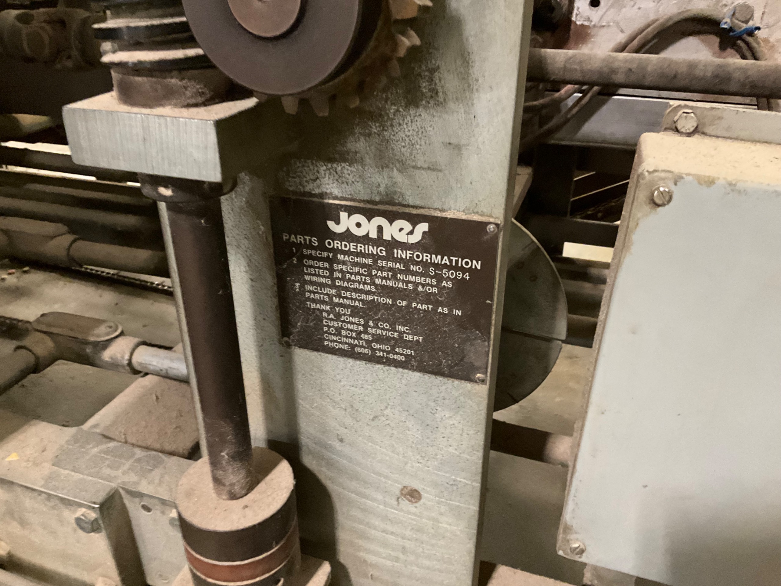 JONES CARTONING MACHINE - undefined